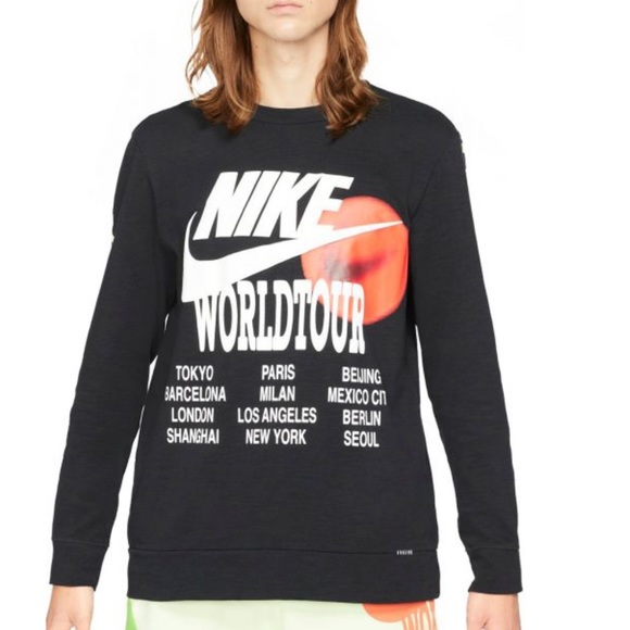 Nike Other - NIKE SPORTSWEAR  WORLD TOUR LONG SLEEVE SHIRT SIZE MEDIUM